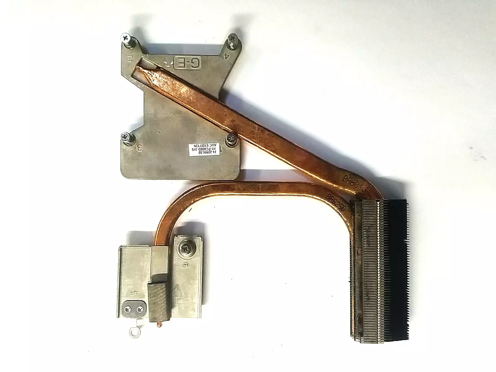 Радиатор, термотрубка 24-20996-59 H1-PCA50D-DIS DNS 124020 Puma PCA55