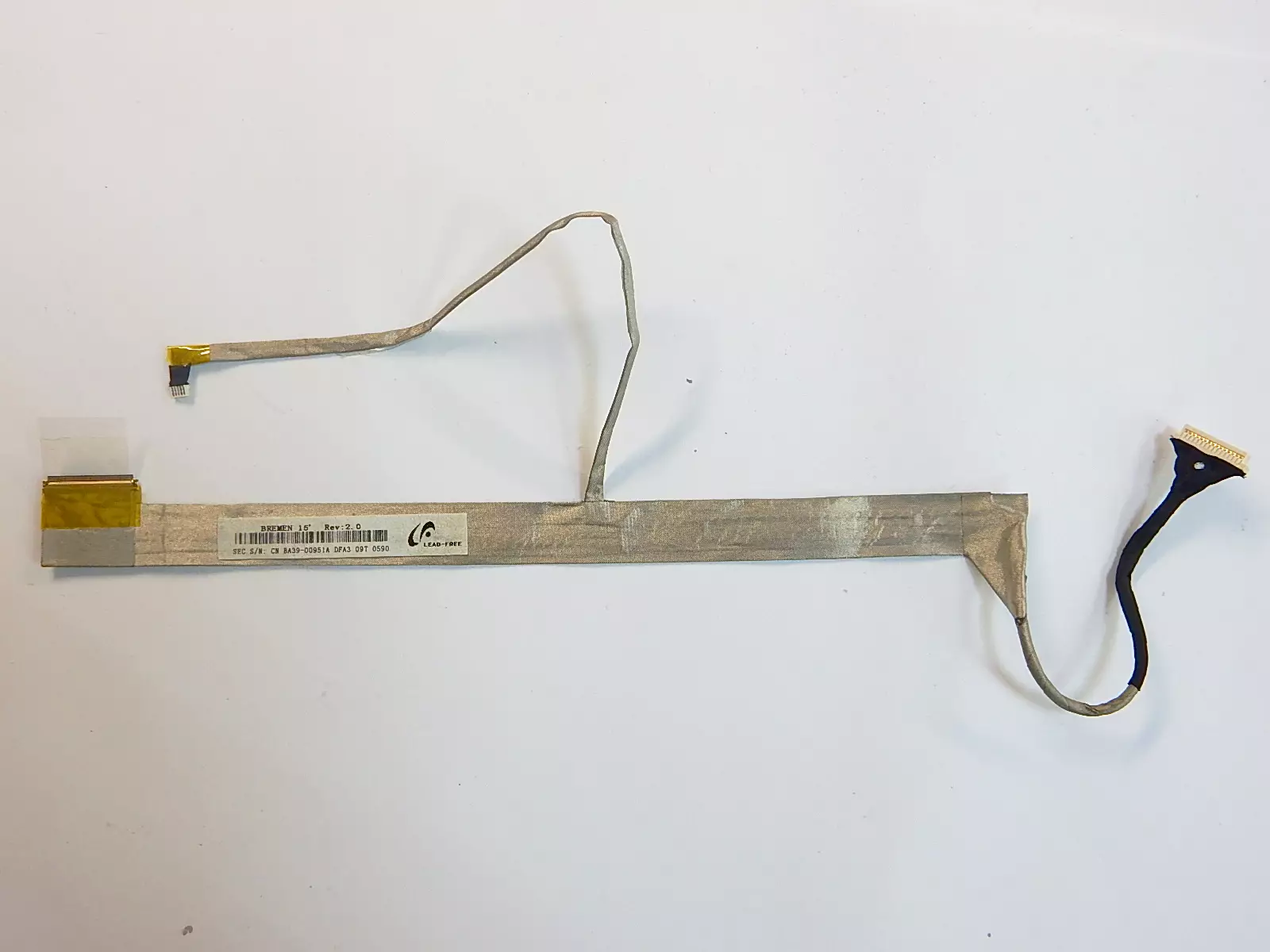 Шлейф матрицы BREMEN 15 REV:2.0 CN BA39-00951A Samsung R530 R538 R580 R583 R523 R525 R528 R540 RV510 RV511 RV508 E352 R510