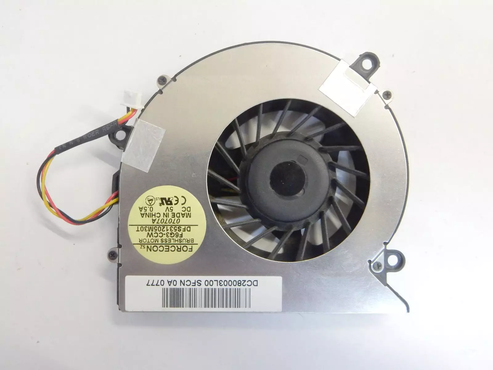 Вентилятор DC280003L00 DFS531205M30T F6G3-CCW Acer Aspire 5220 5310 5315 5320 5520 5710 5715 5720 7220 7230 7720 7520G