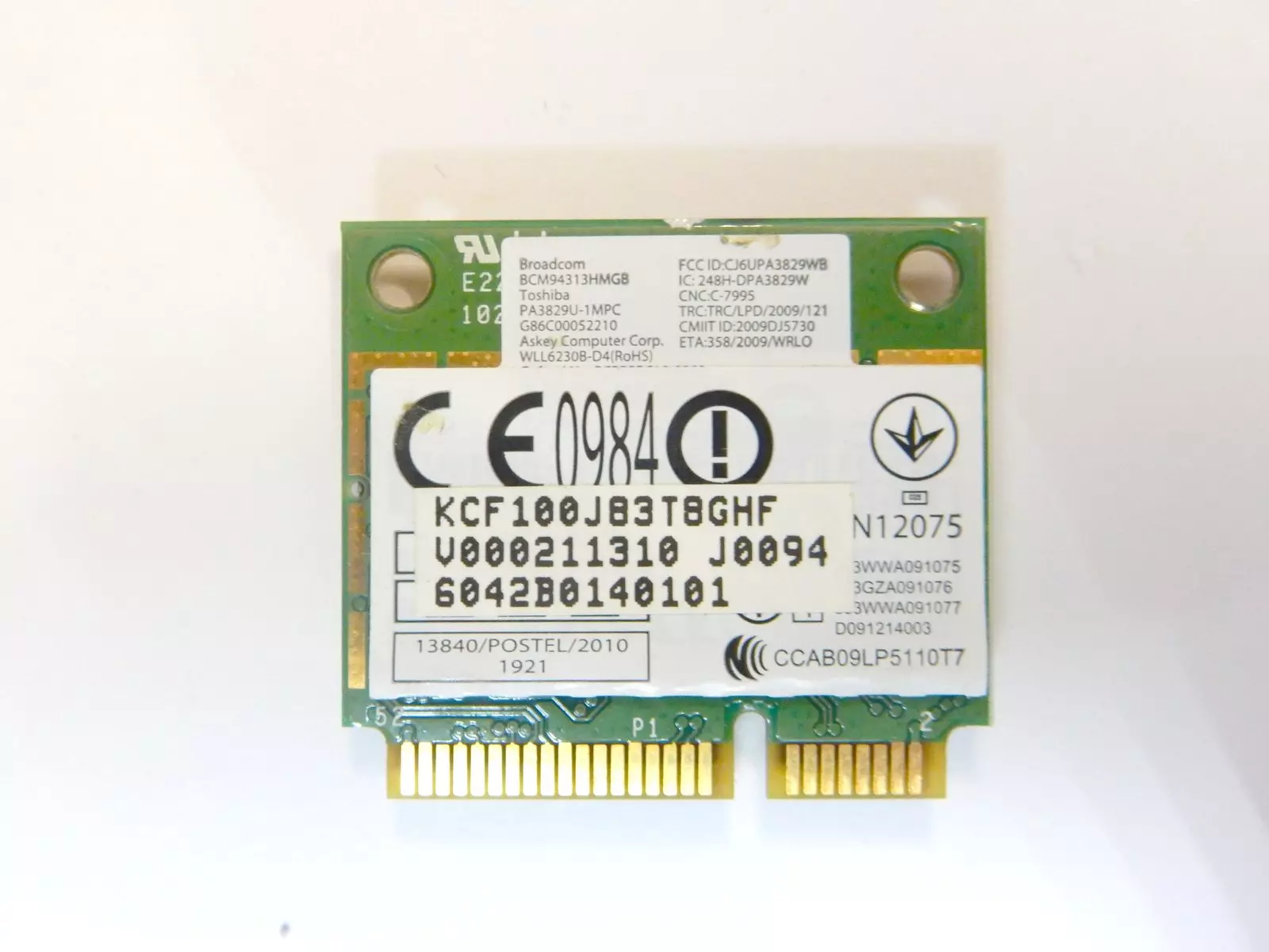 Wi-Fi+Bluetooth модуль Broadcom BCM94313HMGB
