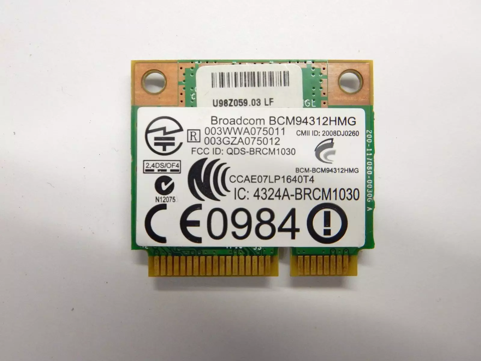 Wi-Fi модуль Broadcom BCM94312HMG