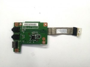 Доп. плата USB, AUDIO, картридера LA56 I/O BD 10620-1 с шлейфом 50.4JW02.001 Lenovo B560 запчасти для ноутбука