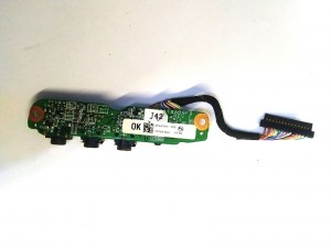 Доп плата AUDIO и ИК порта DA0AT8AB8F9 REV:F для HP dv6000 запчасти для ноутбука