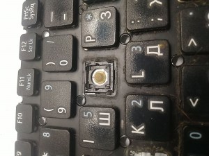 Клавиатура (неисправная на кнопки) NSK-R7CSQ AEZHJ700020  REV: 3B 9Z.N9RSQ.C0R Acer Aspire ES1-131 запчасти для ноутбука