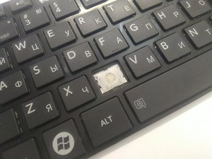 Клавиатура неисправная (на кнопки)  AEBY3700010-RU MP-11B26SU-920 Toshiba L800, L830, C800 запчасти для ноутбука