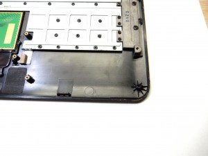 Корпус верхняя часть (палмрест) 13N0-EZA0201 13GNVQ10P03X-1 Asus K70 K70I K70A запчасти для ноутбука
