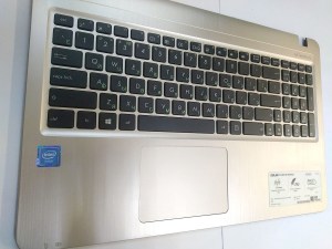 Корпус верхняя часть (палмрест) 13NB0B01P07013 KB11557534DD 13NB0B01AP0301 с клавиатурой MP-13K93SU-G50 Rev: R1.0 16E943628897Q OKNB0-610TRU00 Asus R540S X540S X540L и др. R540 X54 запчасти для ноутбука