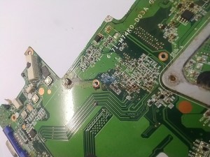 Материнская плата (неисправная) 6-71-M74K0-D03A GP DNS 0117425 W765 запчасти для ноутбука