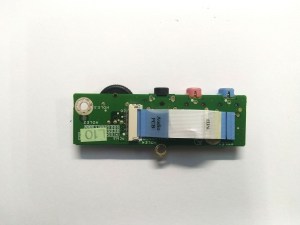 Плата AUDIO с шлейфом DA0Z01AB6C0 REV:C  Acer Aspire 4720 запчасти для ноутбука