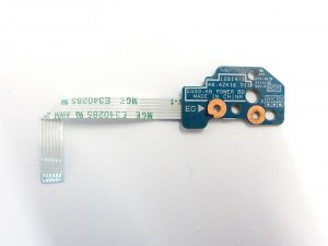 Плата кнопки включения 48.4ZK16.011 EG50-KB POWER BD с шлейфом EA50-PB-FFC A01 50.4YU10.001 Acer Aspire E1-522 запчасти для ноутбука