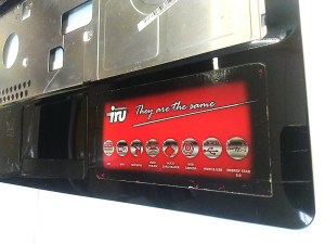 Верхняя часть корпуса (палмрест) 730604800105 IRU Patriot 403 запчасти для ноутбука