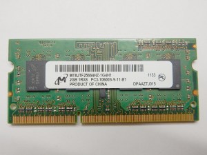 Оперативная память Micron MT8JTF25664HZ-1G4H1 2GB 1Rx8 PC3-10600S-9-11-B1