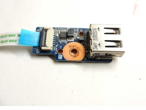 Плата USB 36LX6UB0010 S0A6E0Q18 DALX6TB14D0 REV: D с шлейфом для ноутбука HP Pavilion dv6-3080er 3056er 3125er 3103er 3113sa и др. dv6-3000 серии